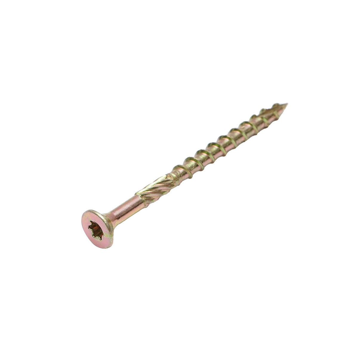 Vite autofilettante per legno a testa svasata 6x80mm tipo torx TX30, 200 pz/scatola