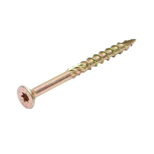 Vite autofilettante per legno a testa svasata 8x100mm tipo torx TX40, 100 pz/scatola