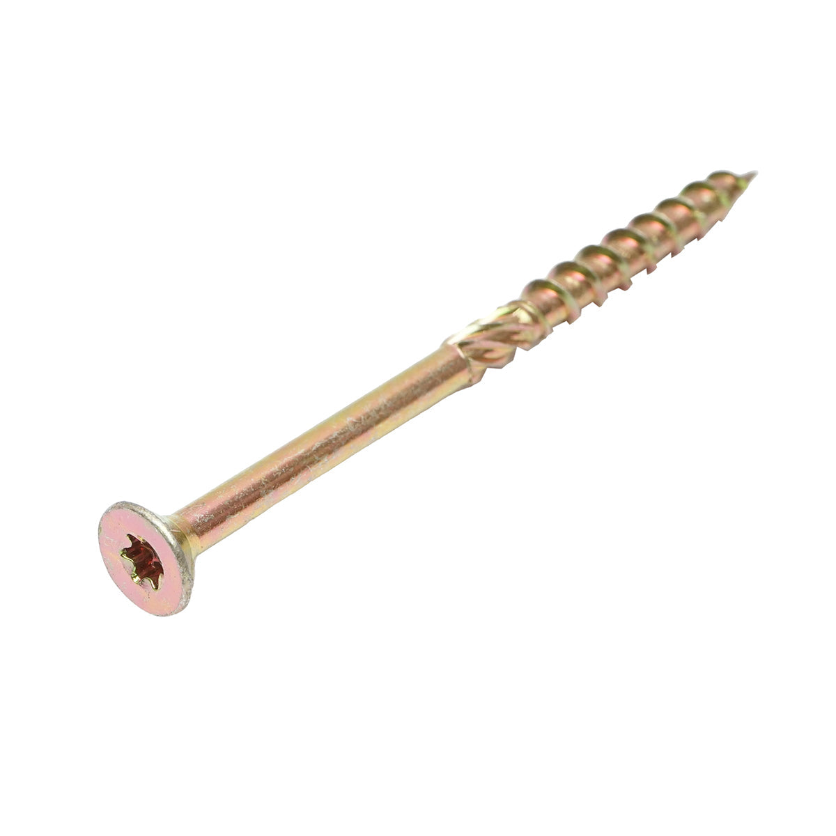 Vite autofilettante per legno a testa svasata 8x120mm tipo torx TX40, 100 pz/scatola