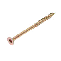 Vite autofilettante per legno a testa svasata 8x120mm tipo torx TX40, 100 pz/scatola