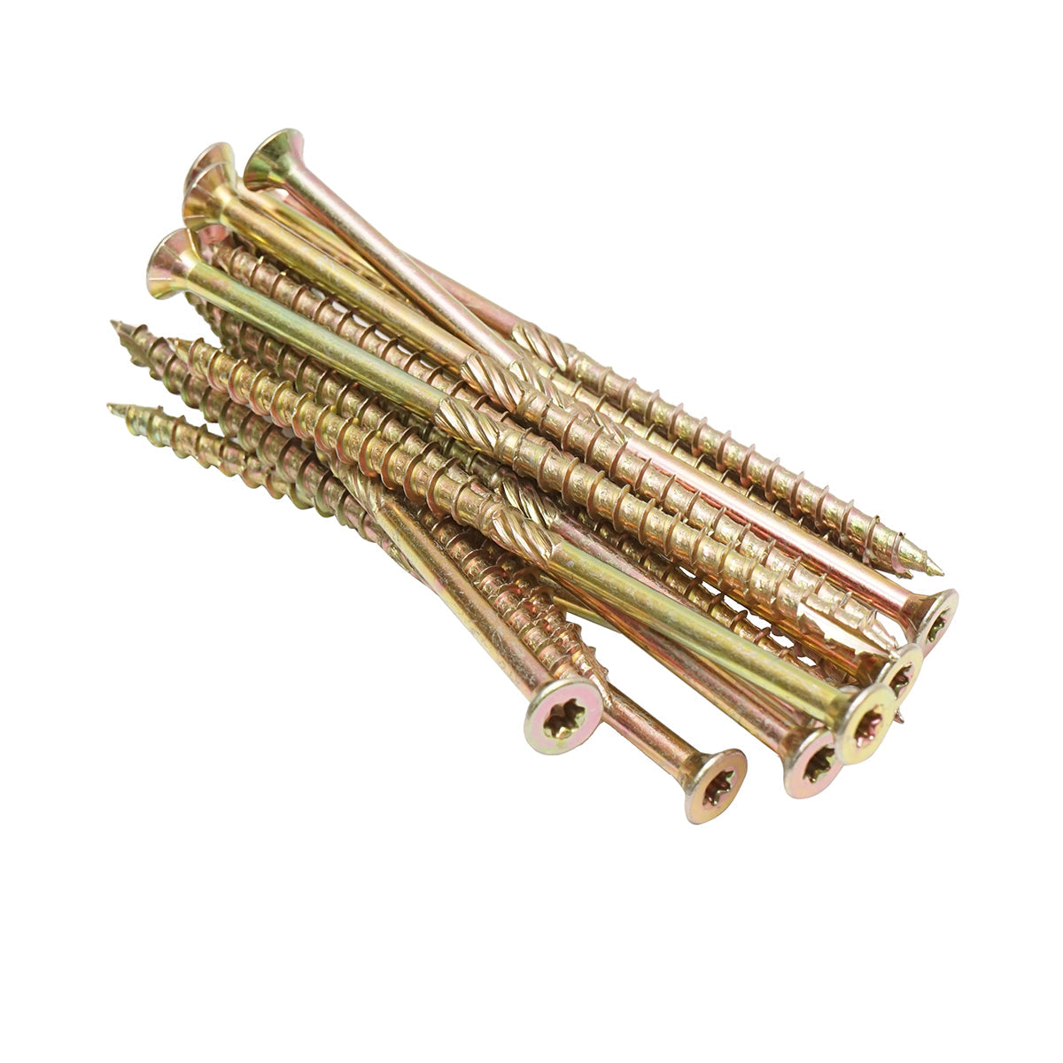 Vite autofilettante per legno a testa svasata 8x160mm tipo torx TX40, 50 pz/scatola