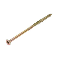 Vite autofilettante per legno a testa svasata 8x160mm tipo torx TX40, 50 pz/scatola