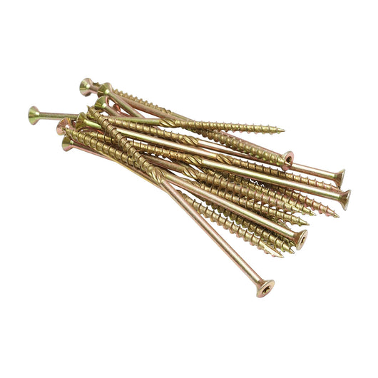 Vite autofilettante per legno a testa svasata 8x200mm tipo torx TX40, 50 pz/scatola