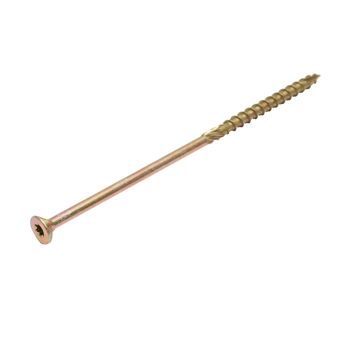 Vite autofilettante per legno a testa svasata 8x200mm tipo torx TX40, 50 pz/scatola