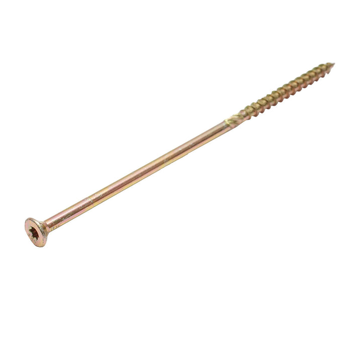 Vite autofilettante per legno a testa svasata 8x220mm tipo torx TX40, 50 pz/scatola