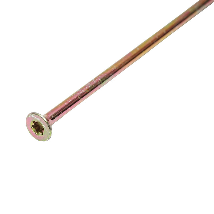 Vite autofilettante per legno a testa svasata 8x280mm tipo torx TX40, 50 pz/scatola