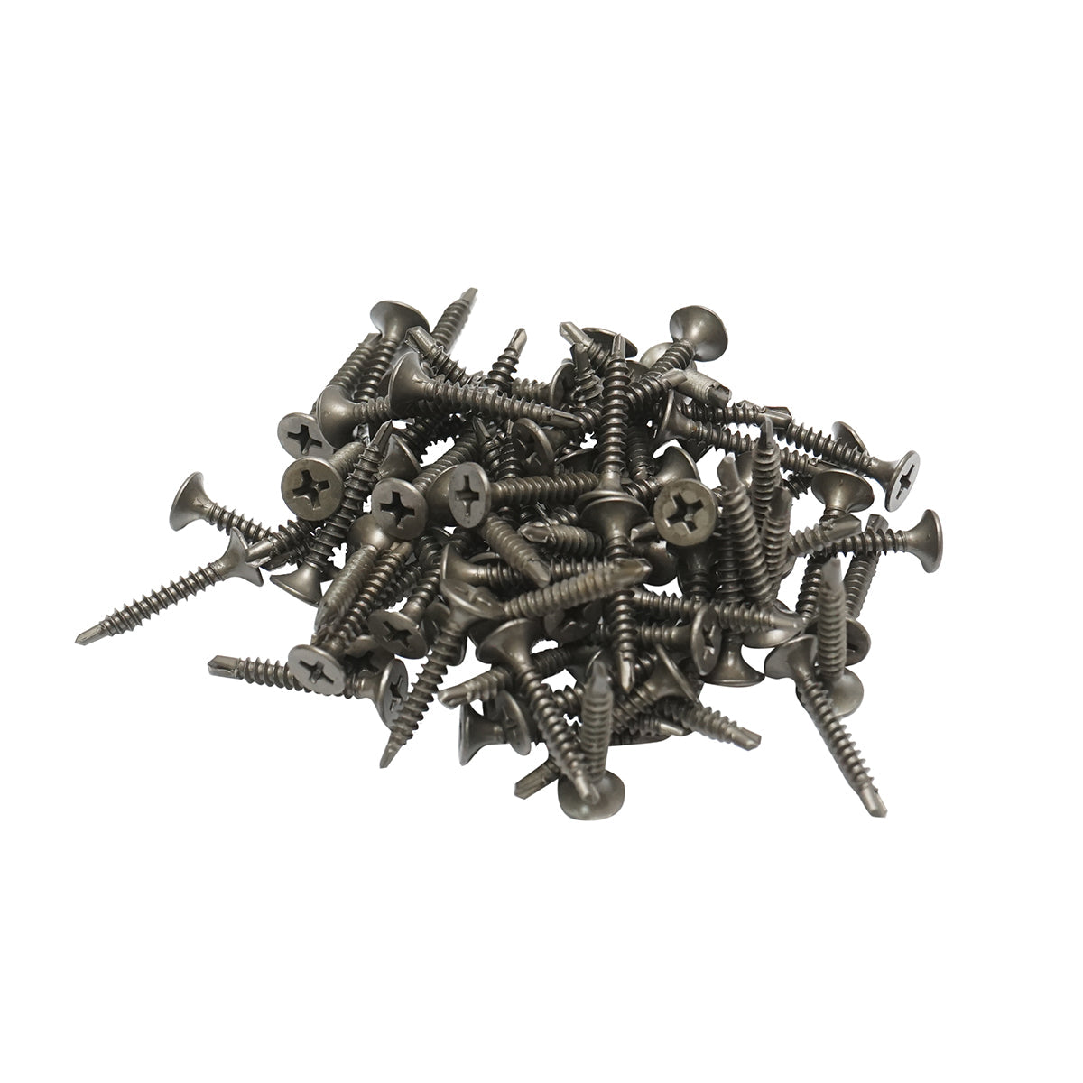 Vite autoforante per cartongesso, legno 3,5x25mm, acciaio fosfatato, testa svasata, 1000 pz/scatola