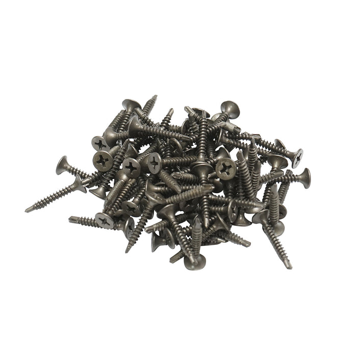 Vite autoforante per cartongesso, legno 3,5x25mm, acciaio fosfatato, testa svasata, 1000 pz/scatola