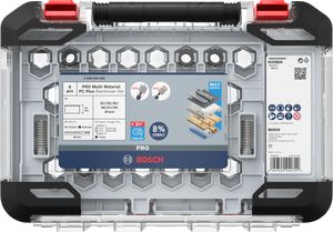 Bosch PRO Multi Material PC Plus – Set Seghe a Tazza (9 pezzi, cod. 2608594428)