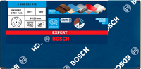 Bosch Expert O780 – Dischi abrasivi grana 180 D.125mm, 50 pezzi