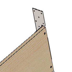 Tavola in multistrato h30 cm interasse 60 cm