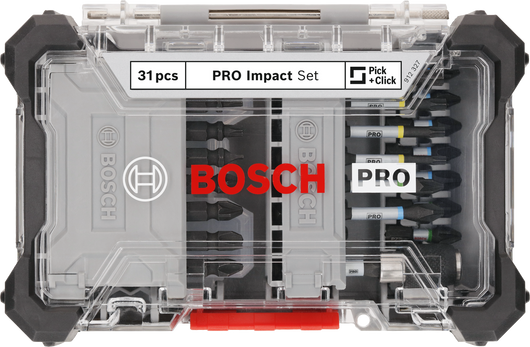 Set bit di avvitamento PRO Impact Bosch 31 pz - 2608521U71