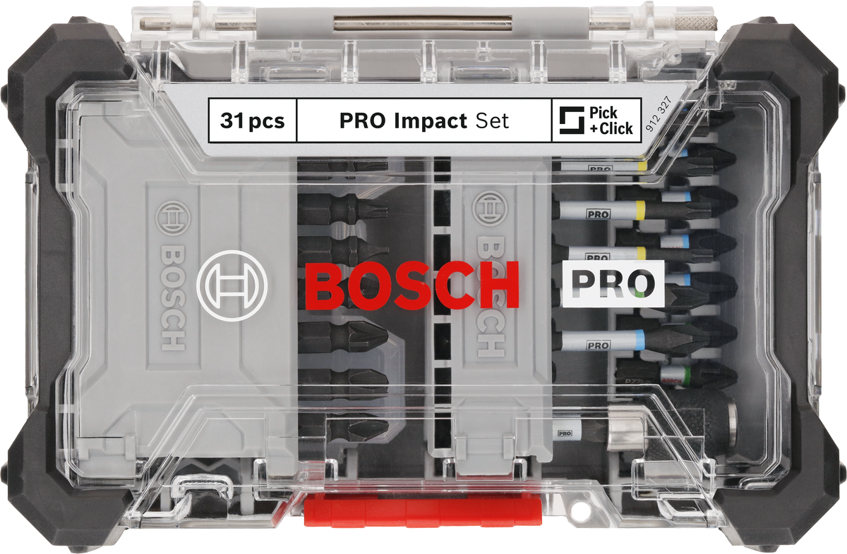 Set bit di avvitamento PRO Impact Bosch 31 pz - 2608521U71