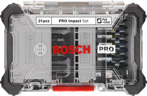 Set bit di avvitamento PRO Impact Bosch 31 pz - 2608521U71