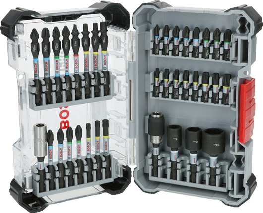 Set di bit e chiavi a bussola da 36 pezzi BOSCH 2608522517