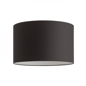 Paralume RON 40/25 paralume Polycotton nero /PVC bianco max. 23W