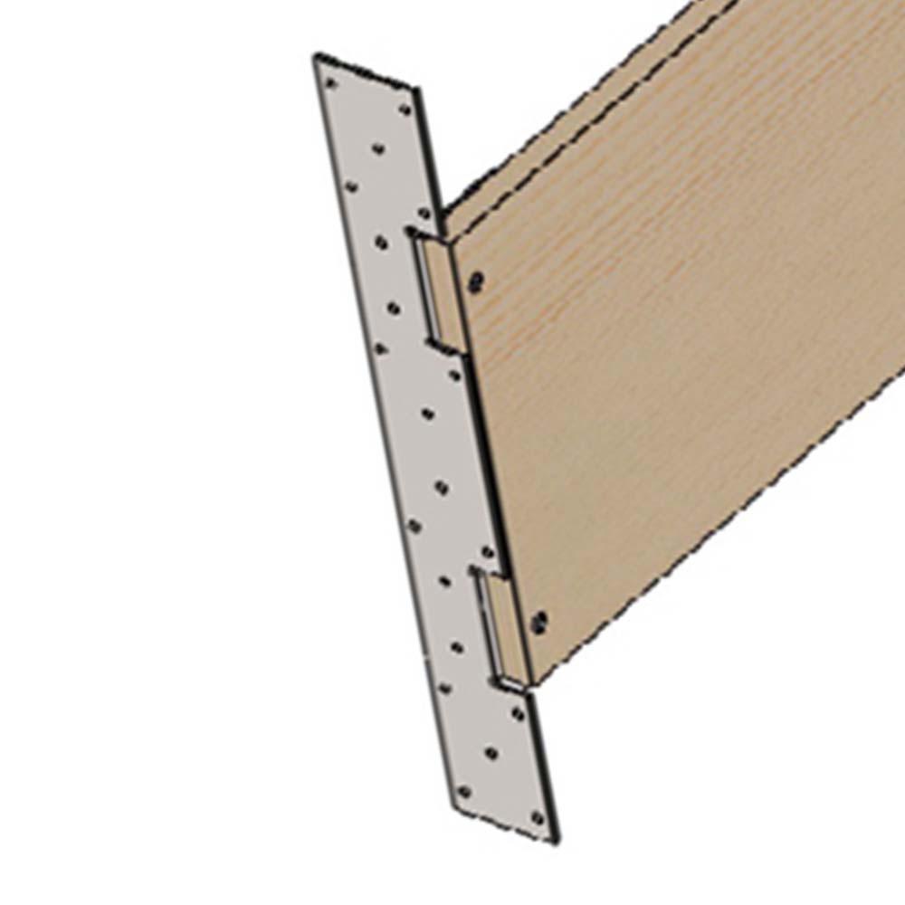 Tavola in multistrato h30 cm interasse 60 cm
