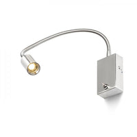 VERSA parete Nickel opaco 230V LED 3W 40° 3000K