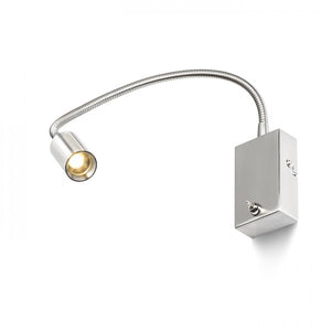 VERSA parete Nickel opaco 230V LED 3W 40° 3000K