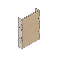 Tavola in multistrato h50 cm interasse 40 cm