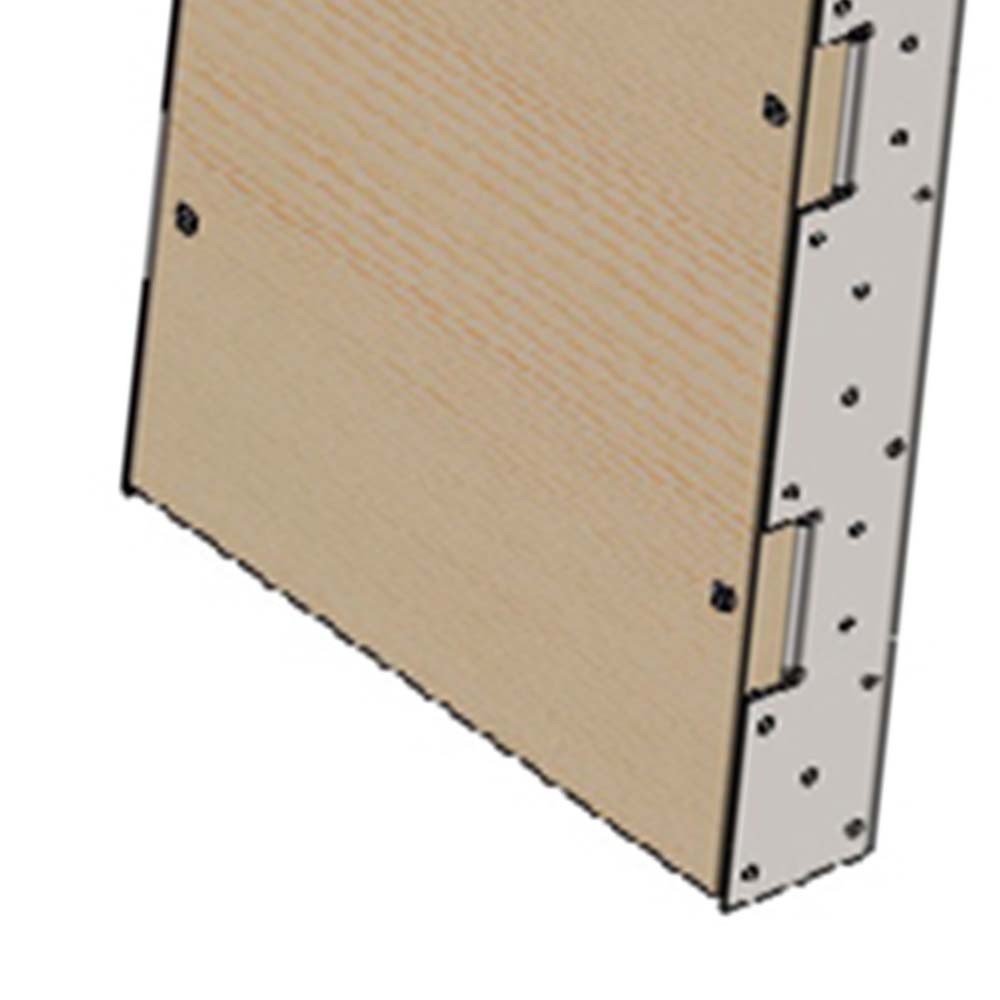 Tavola in multistrato h50 cm interasse 40 cm