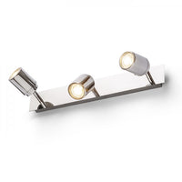 Faretto DUBLIN III plafoniera/applique  cromo 230V GU10 3x9W IP44