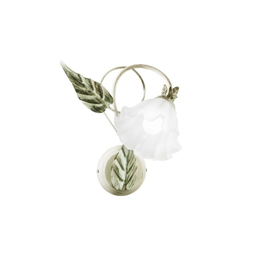 APPLIQUE ISOTTA E14 H35CM AVORIO/ORO.