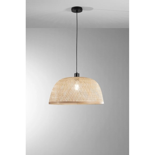 LAMPADARIO BAMBOO E27 D.48XH200CM NATURALE.