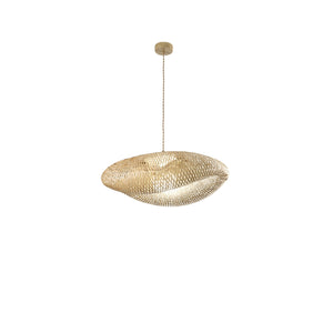 LAMPADARIO KAYAK E27 D.48XH200CM IN LEGNO.