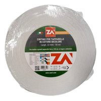 ROTOLO CINTINO PESANTE 50M 22MM BICOLORE.