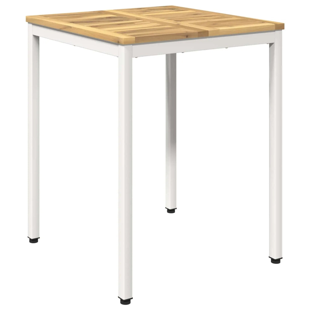 Tavolo da cena da giardino Bianco 60 x 60,5 x 75 cm 901755