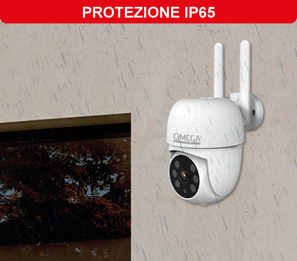 Telecamera Smart WiFi da Esterno Full HD 1080P IP65 – Colore Bianco