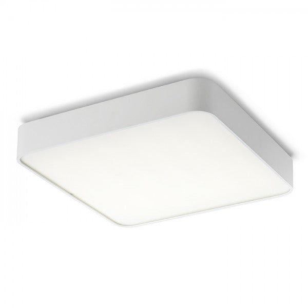 Plafoniera MENSA SQ 48 da soffitto bianco 230V LED 56W 3000K