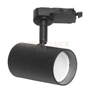 GFA1061- PROIETTORE IN ALLUMINIO NERO PER BINARIO TRIFASE 1 LUCE ATTACCO GU10 IP20