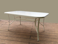 TAVOLO IN METALLO PER ESTERNI GIARDINO MODELLO "GIOVE"