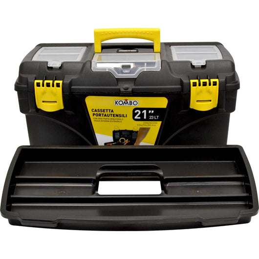 Cassetta portautensili in plastica 21" kombo