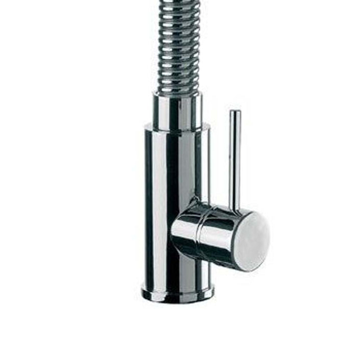 Miscelatore monocomando laterale per lavello alto con bocca girevole - serie suvi