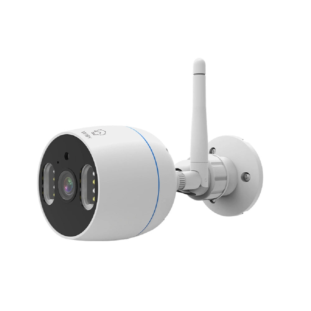 Trade Shop - Kit Di 6 Telecamere Di Videosorveglianza Ip Wifi 1080p Ip66 Con Nvr Tv-6125he 8+6 -