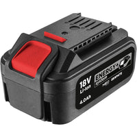 Topex 58g004 batteria energy+ 18 18v, li-ion 4.0ah ds