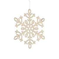 PENDAGLIO FIOCCO NEVE ORO BIZZOTTO SERENDIPITY 26X0,1X30H