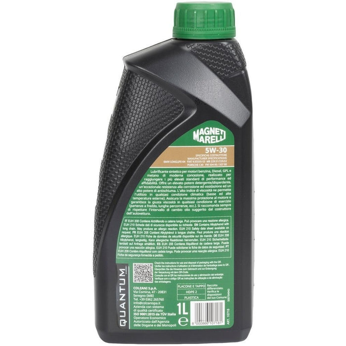 OLIO MOTORE MAGNETI MARELLI 5W30 1L A5/B5.