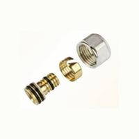 Adattatore per tubo multistrato d.16x1/2  uniko art.835 b08x9sg