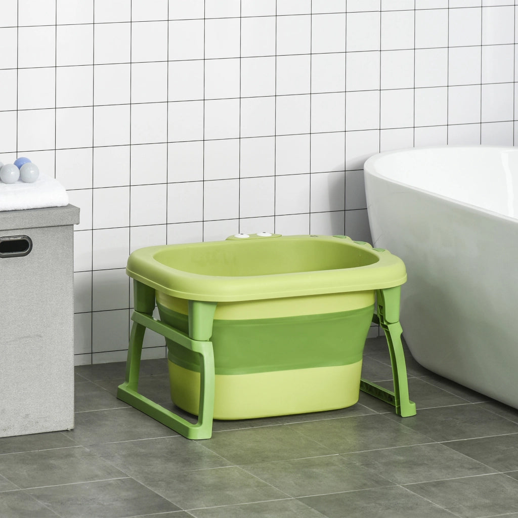 Vasca da bagno per bambini ¨C zephmum ¨C verde 75.3x55.4x43 cm