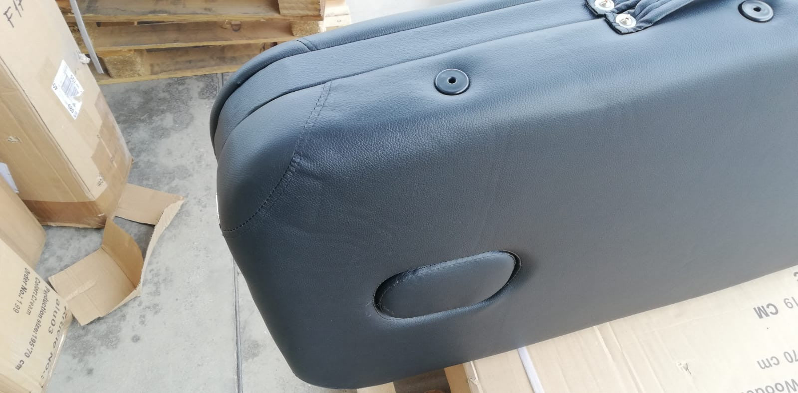 FENIXSHOP24 LETTINO MASSAGGIO PROFESSIONALE 3 ZONE,LETTINO ESTETISTA IN LEGNO DIMENSIONE XL 180 X 56 CM - LETTINI PER DA MASSAGGI PORTATILI PIEGHEVOLI COD-10