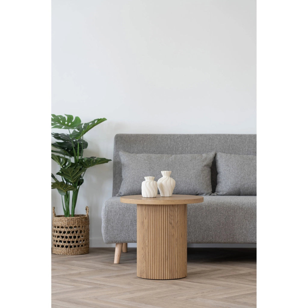 Comodino Boavista 1, Marrone, MDF, 48x48x45 cm