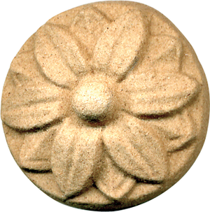 Fregio pasta di legno grezzo art034844