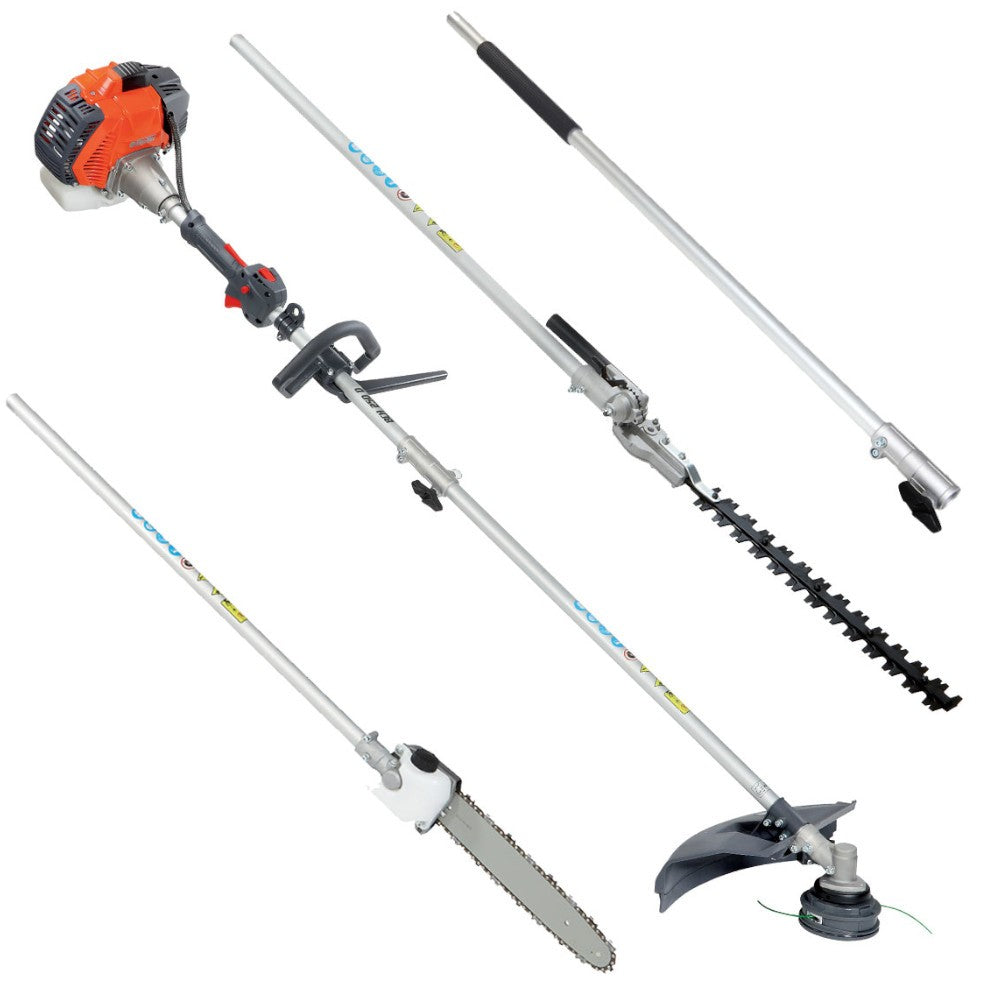 Oleo-Mac BCH 250 D – Kit Multifunzione con Motore 25,4 cc e 4 Accessori