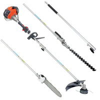 Oleo-Mac BCH 250 D – Kit Multifunzione con Motore 25,4 cc e 4 Accessori