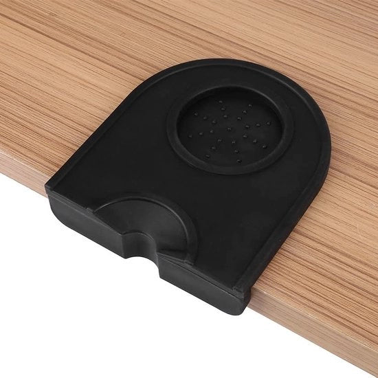 Supporto per Caffè Antiscivolo - Piastra in Silicone - Olandese per Tavolo - Formato Compattibile - Adatto per l'Orlo del Tavolo - Resistente ai Colpi - Piastra Antiscivolo
