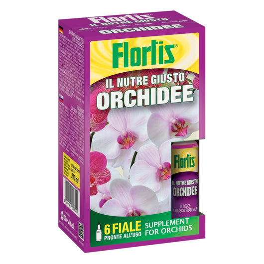 Concime INTEGRATORE IN FIALA PER ORCHIDEE fialetta IL NUSTRE GIUSTO ®